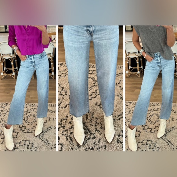 NWT Daze Denim Pleaser High Rise Wide Ankle - 30 - Picture 8 of 8